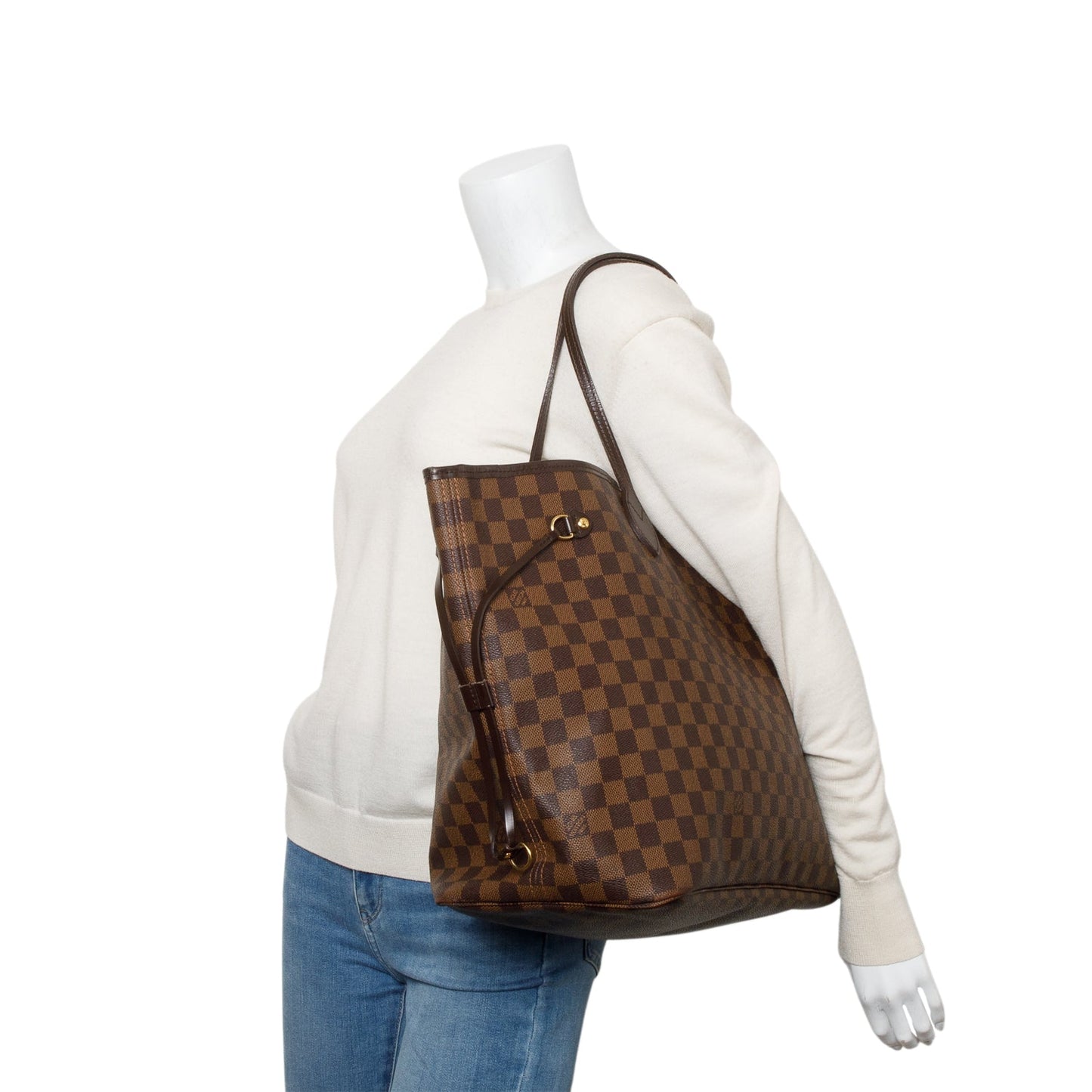 Louis Vuitton Damier Ebene Neverfull GM