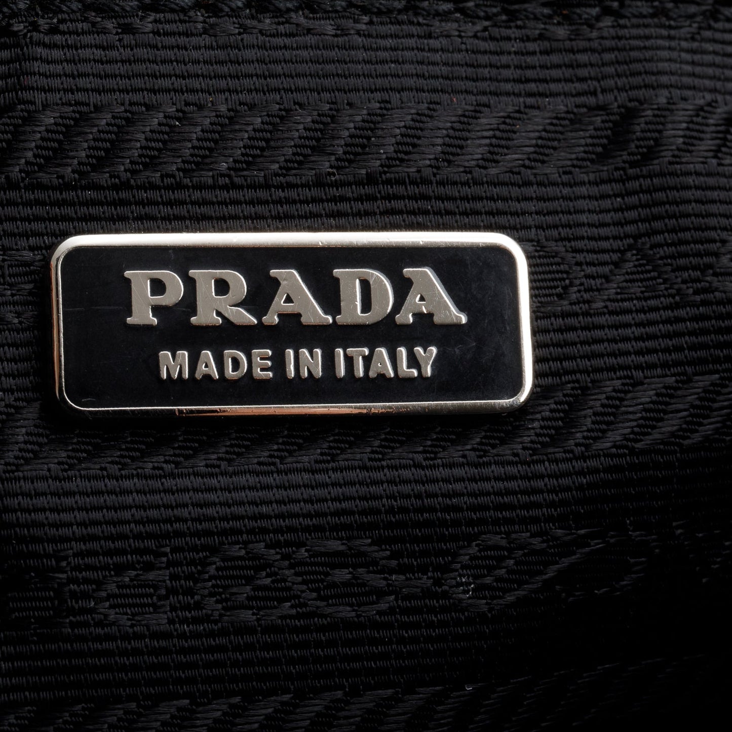 Prada Black Saffiano-Trimmed Tessuto Nylon Flap Shoulder Bag