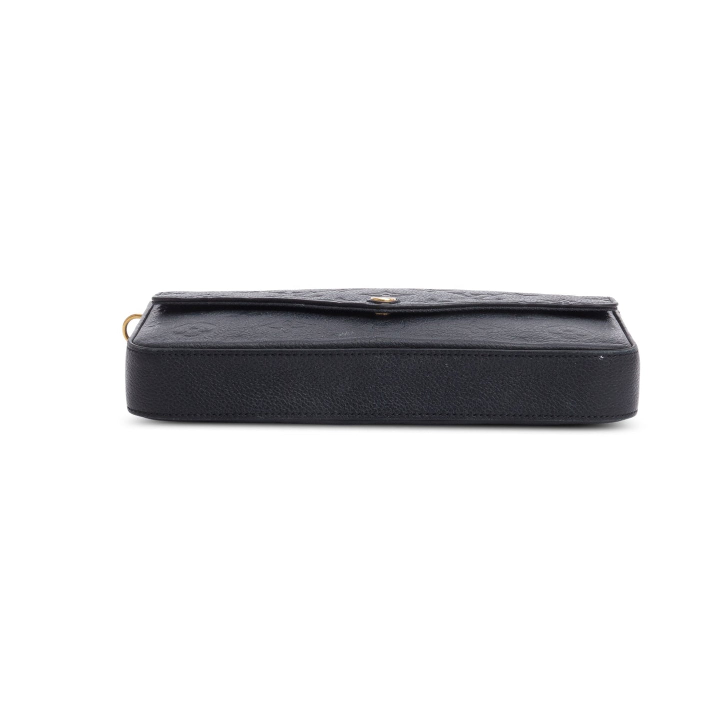Louis Vuitton Black Monogram Empreinte Leather Felicie Pochette