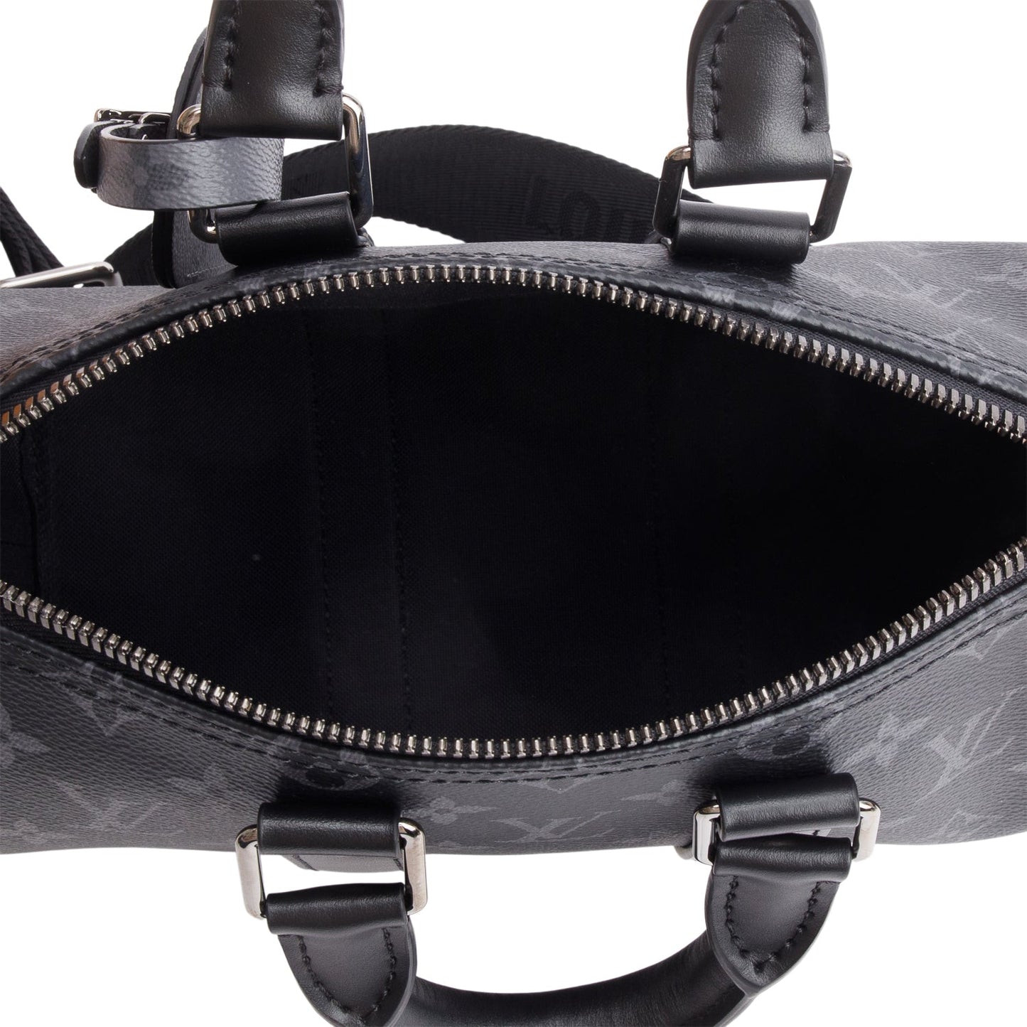 Louis Vuitton Monogram Eclipse Speedy Bandouliere 25
