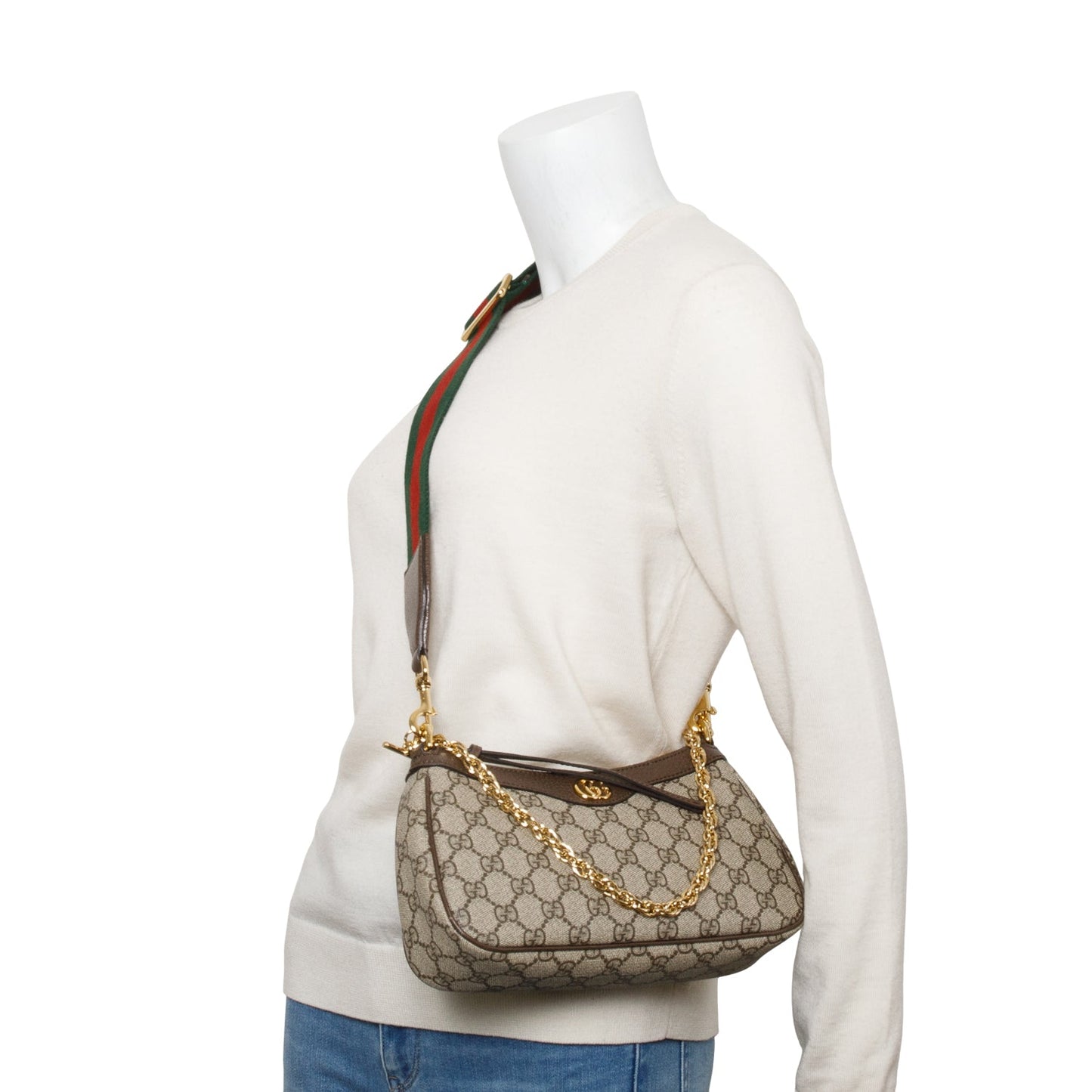 Gucci GG Supreme Ophidia Small Shoulder Bag