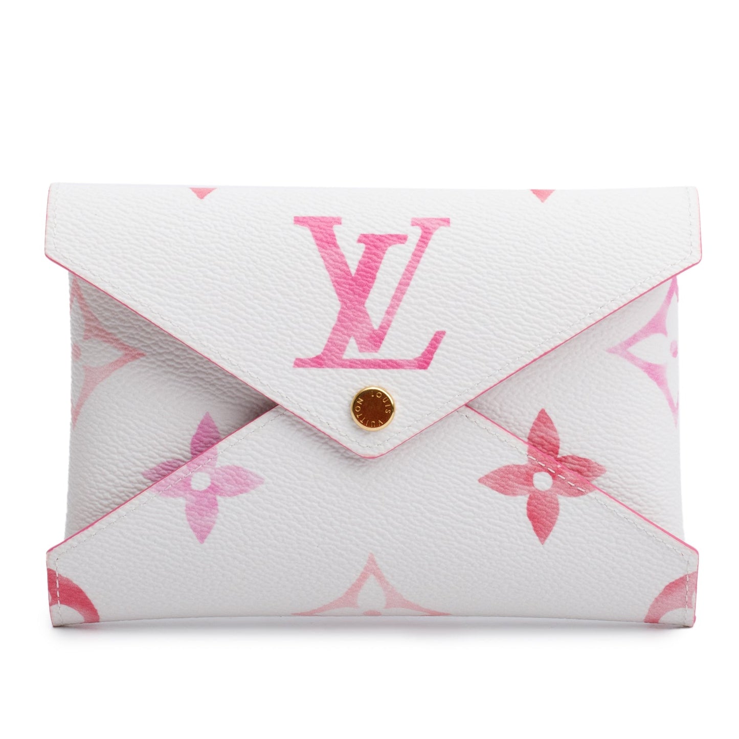 Louis Vuitton White/Pink Monogram By The Pool Kirigami Pochette MM & PM