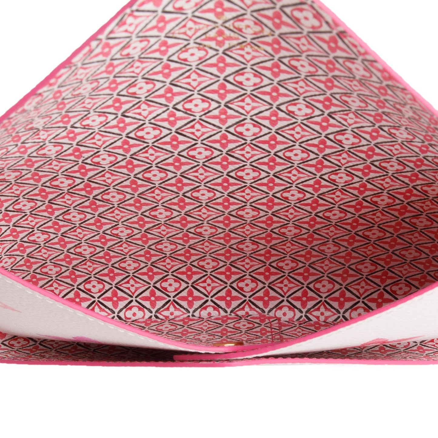 Louis Vuitton White/Pink Monogram By The Pool Kirigami Pochette MM & PM