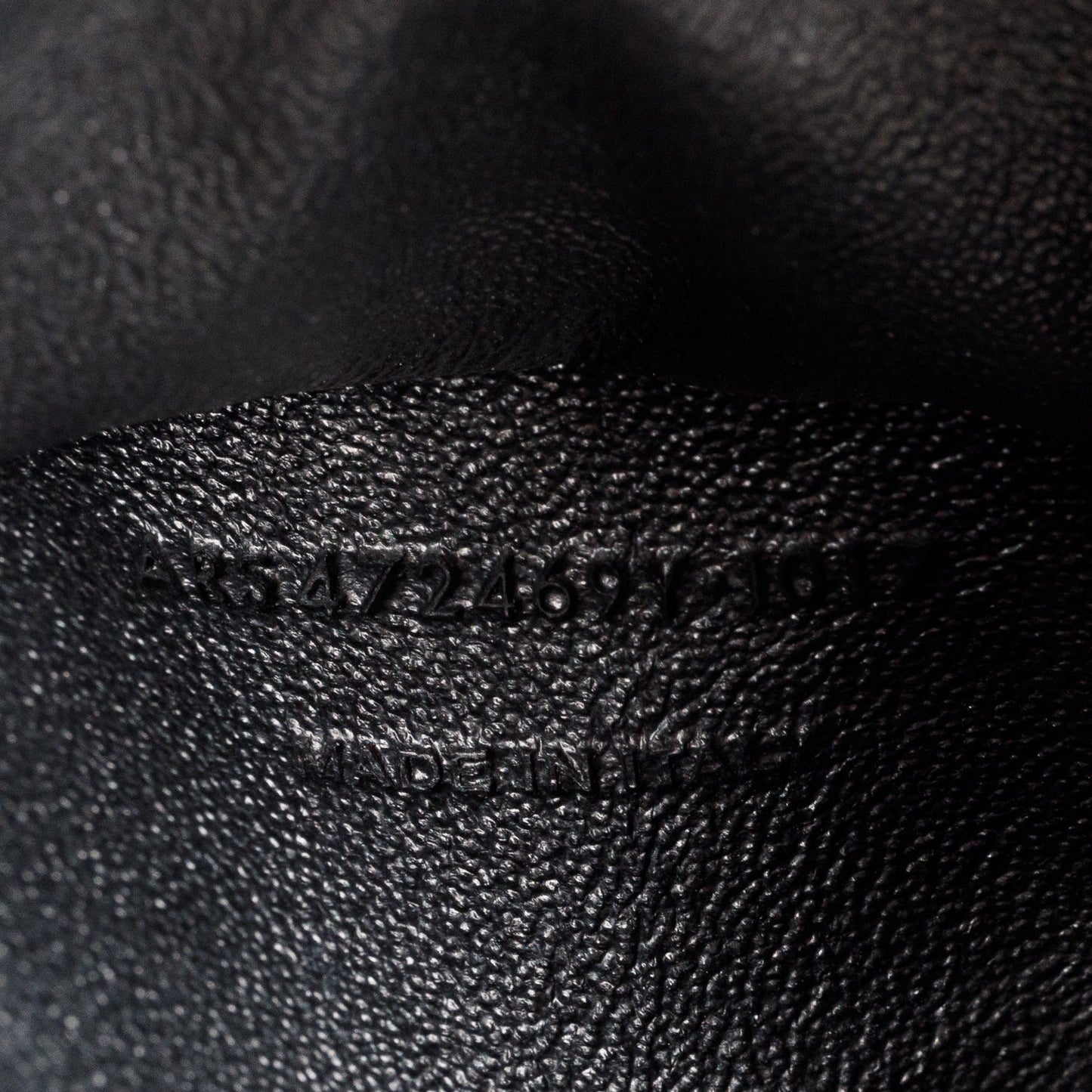 Saint Laurent Grey Calfskin Leather Small  Cabas Tote Bag