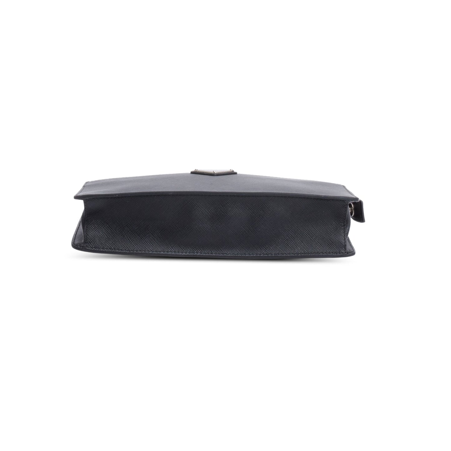 Prada Black Saffiano Leather Pouch