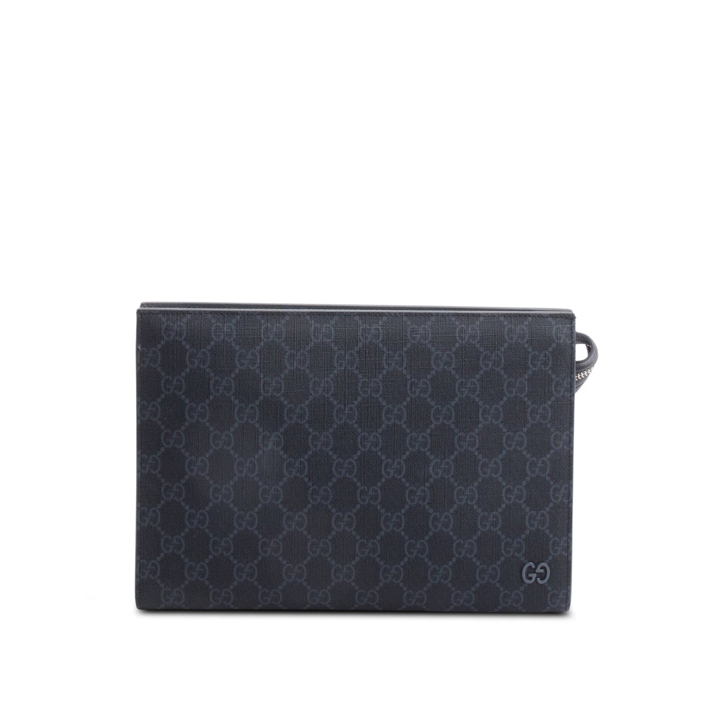 Gucci GG Supreme Bi-Color Small Wristlet Pouch