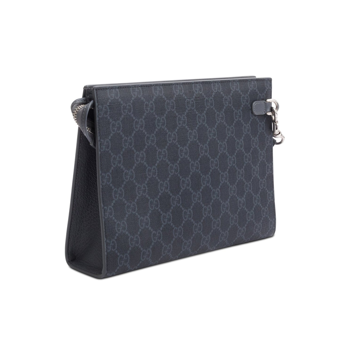Gucci GG Supreme Bi-Color Small Wristlet Pouch