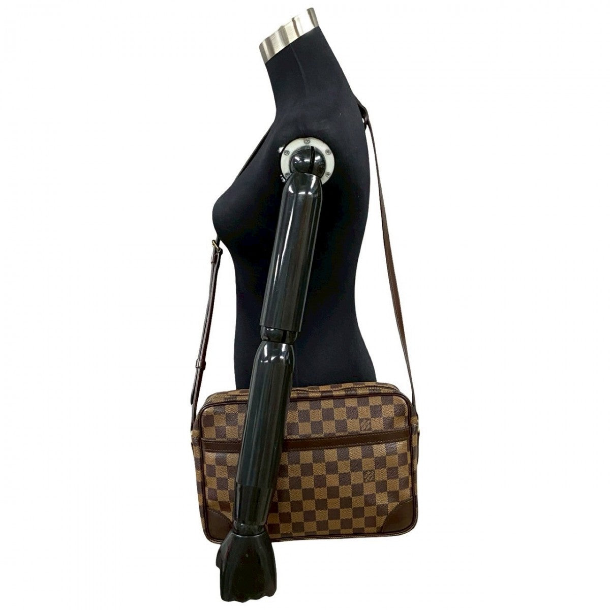 LOUIS VUITTON Shoulder Bag N48082 leather Brown Damier Trocadero Women(Unisex)