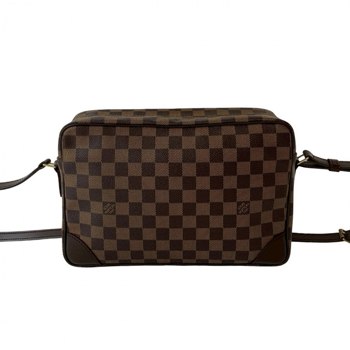 LOUIS VUITTON Shoulder Bag N48082 leather Brown Damier Trocadero Women(Unisex)