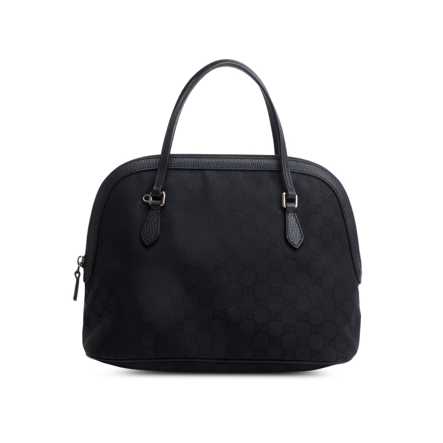 Gucci Black GG Canvas Dome Bag