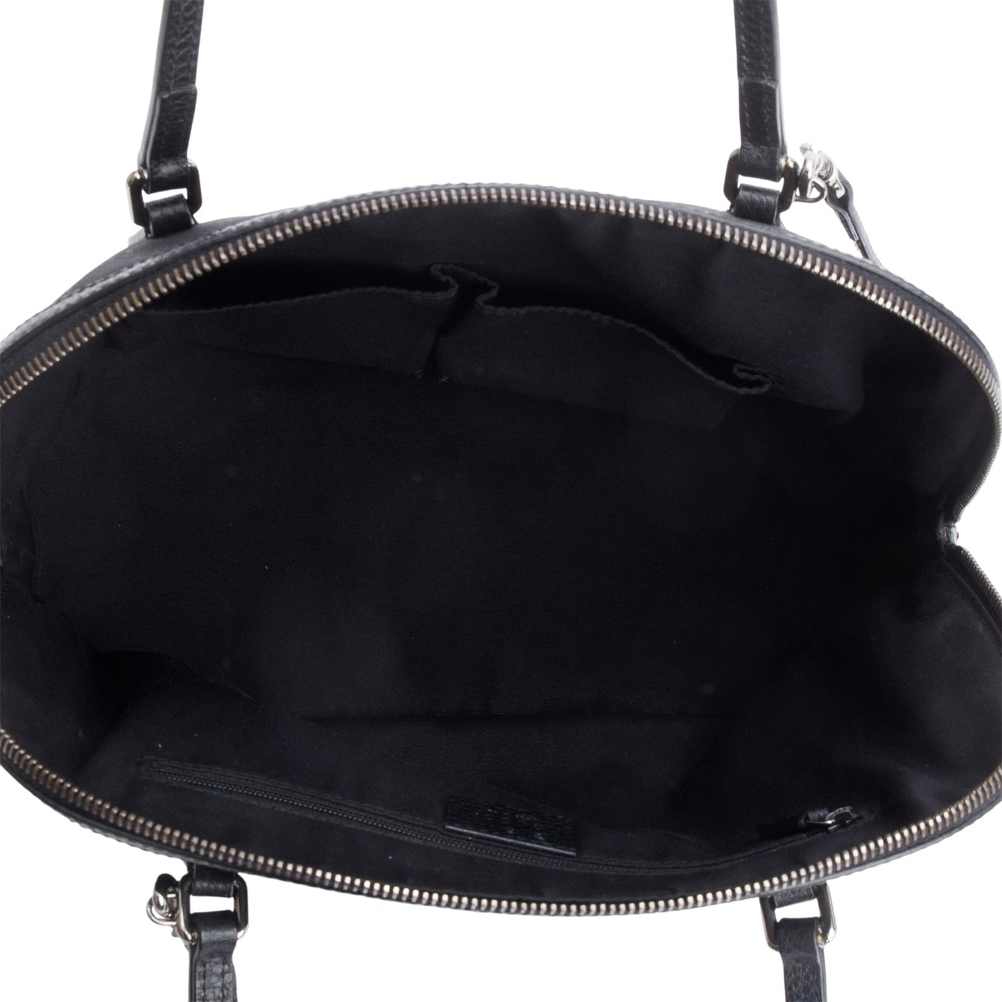 Gucci Black GG Canvas Dome Bag