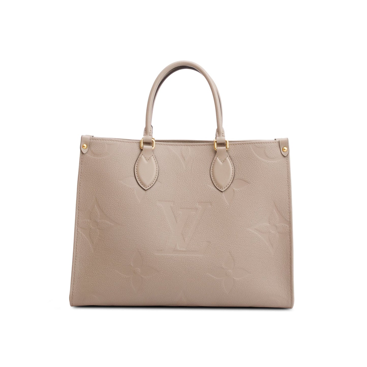 Louis Vuitton Turtledove Monogram Empreinte Giant OnTheGo MM