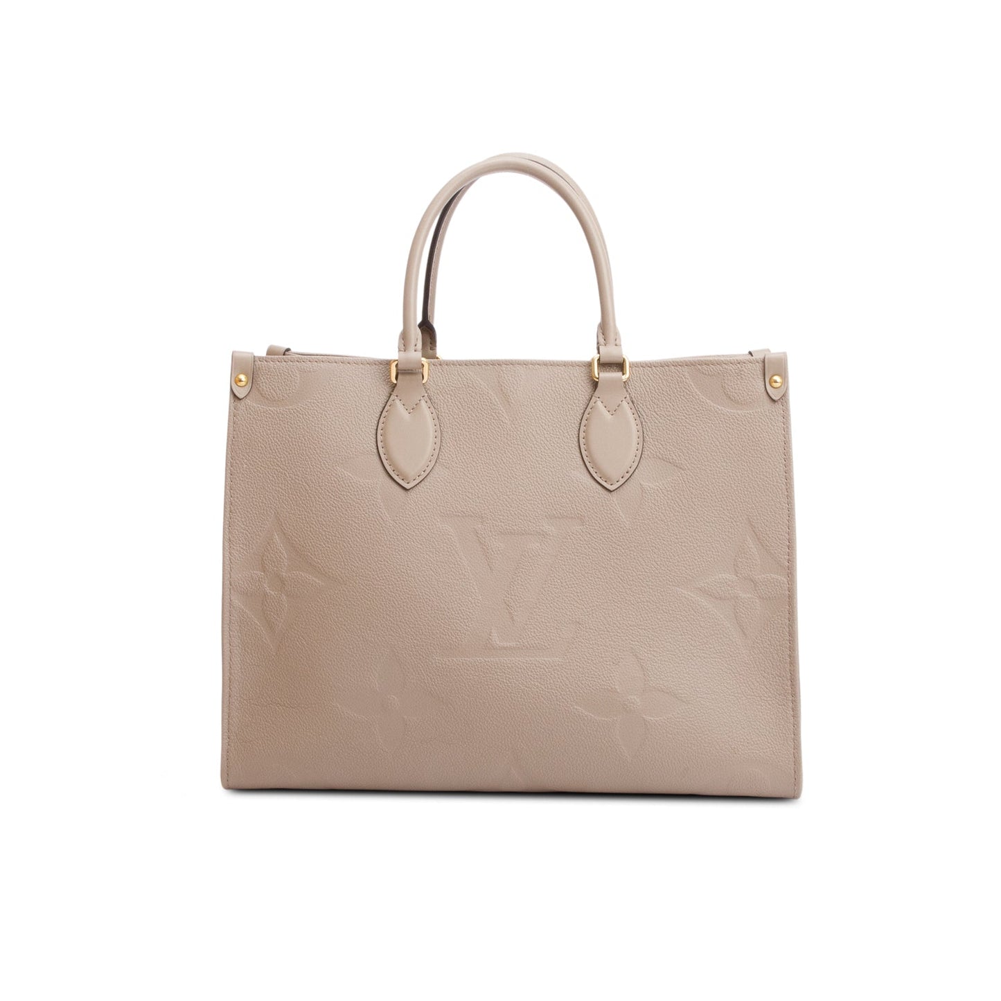 Louis Vuitton Turtledove Monogram Empreinte Giant OnTheGo MM