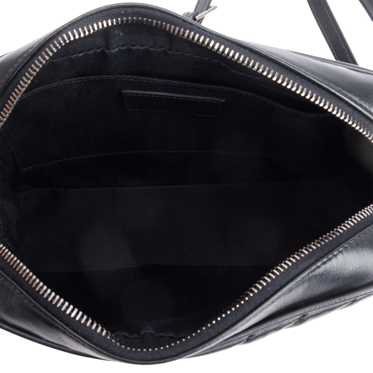 Saint Laurent Black Quilted Leather Lou Camera Bag