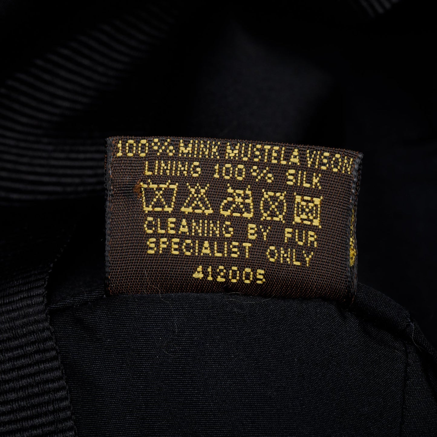Louis Vuitton Brown Monogram Mink Bell Hat, Size S