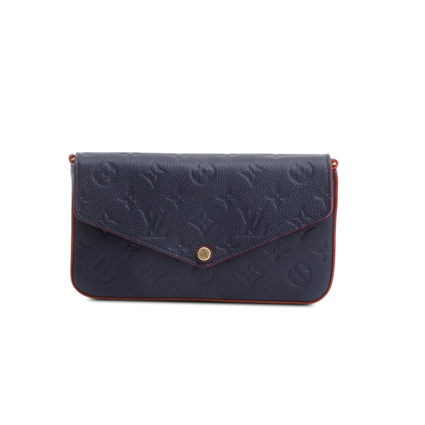 Louis Vuitton 2020 Navy Monogram Empreinte Pochette Felicie