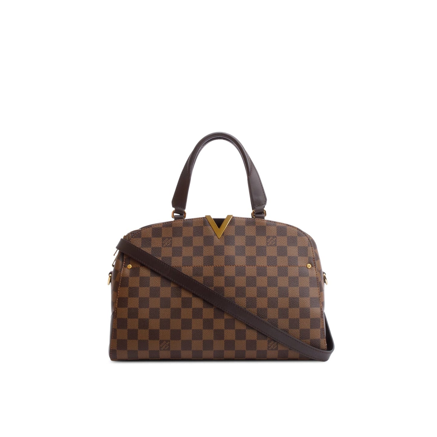 Louis Vuitton Damier Ebene Kensington Bowling Bag