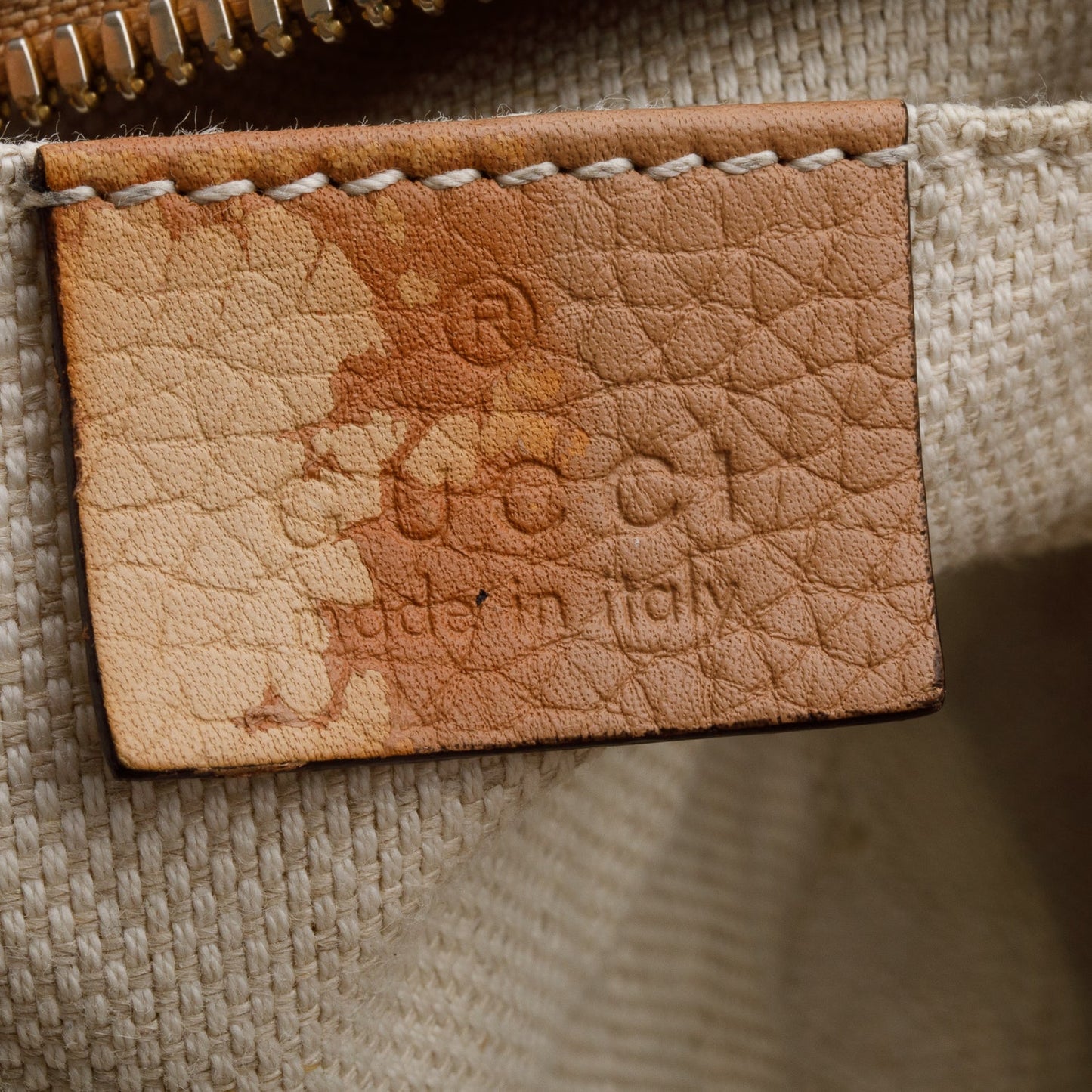 Gucci Beige Soho Disco Crossbody Bag