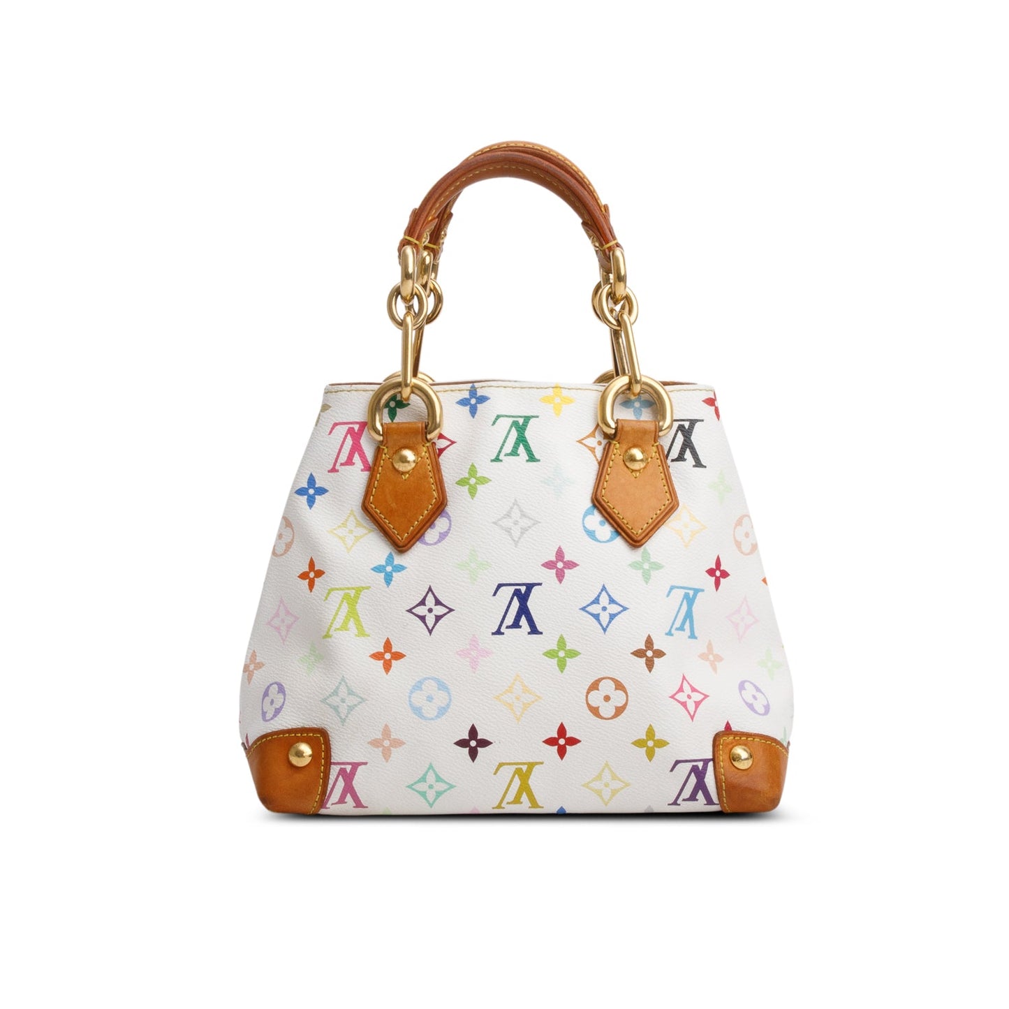 Louis Vuitton White Multicolore Audra Bag