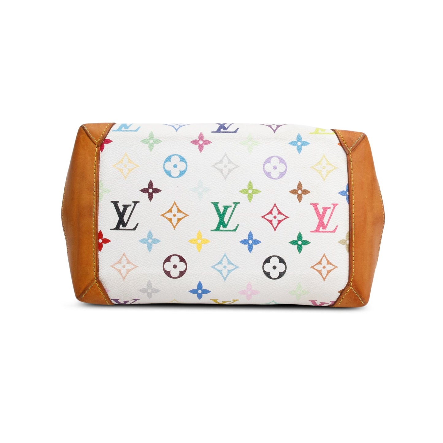 Louis Vuitton White Multicolore Audra Bag