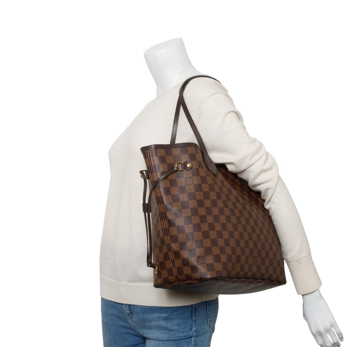 Louis Vuitton Damier Ebene Neverfull MM