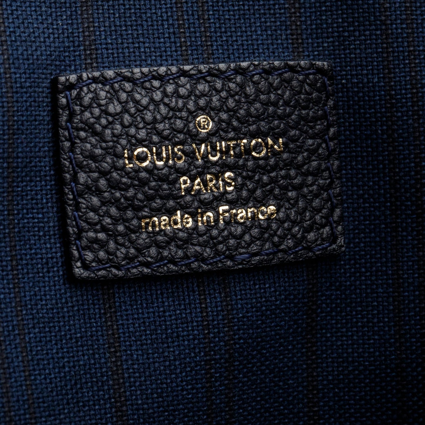Louis Vuitton Navy Empreinte Leather Citadine PM