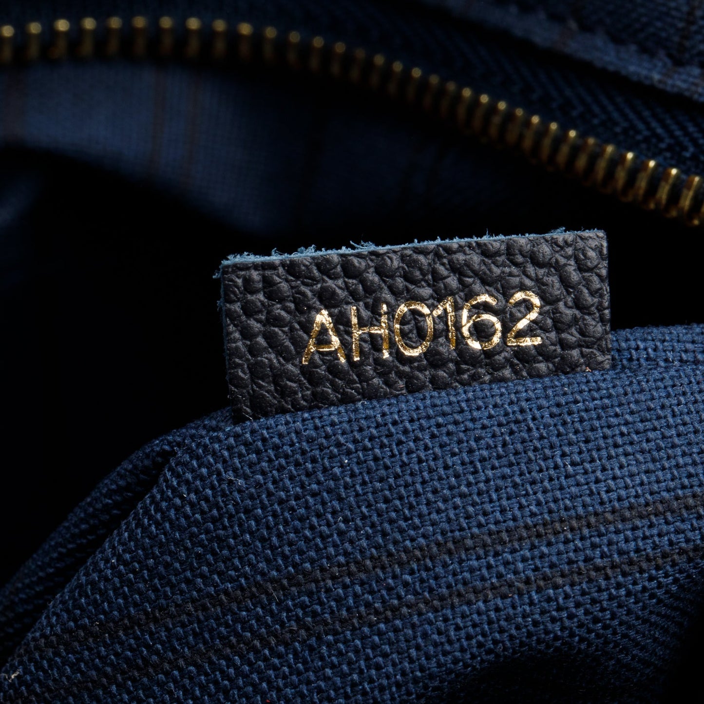 Louis Vuitton Navy Empreinte Leather Citadine PM