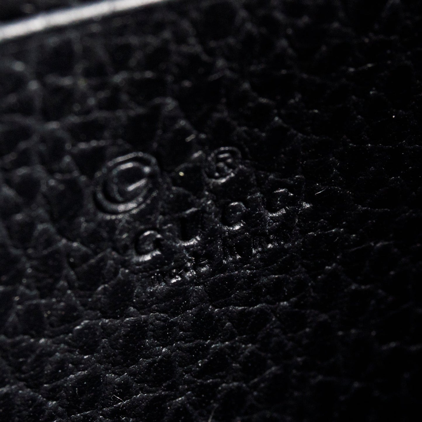 Gucci Black Leather Interlocking G Wallet on Chain