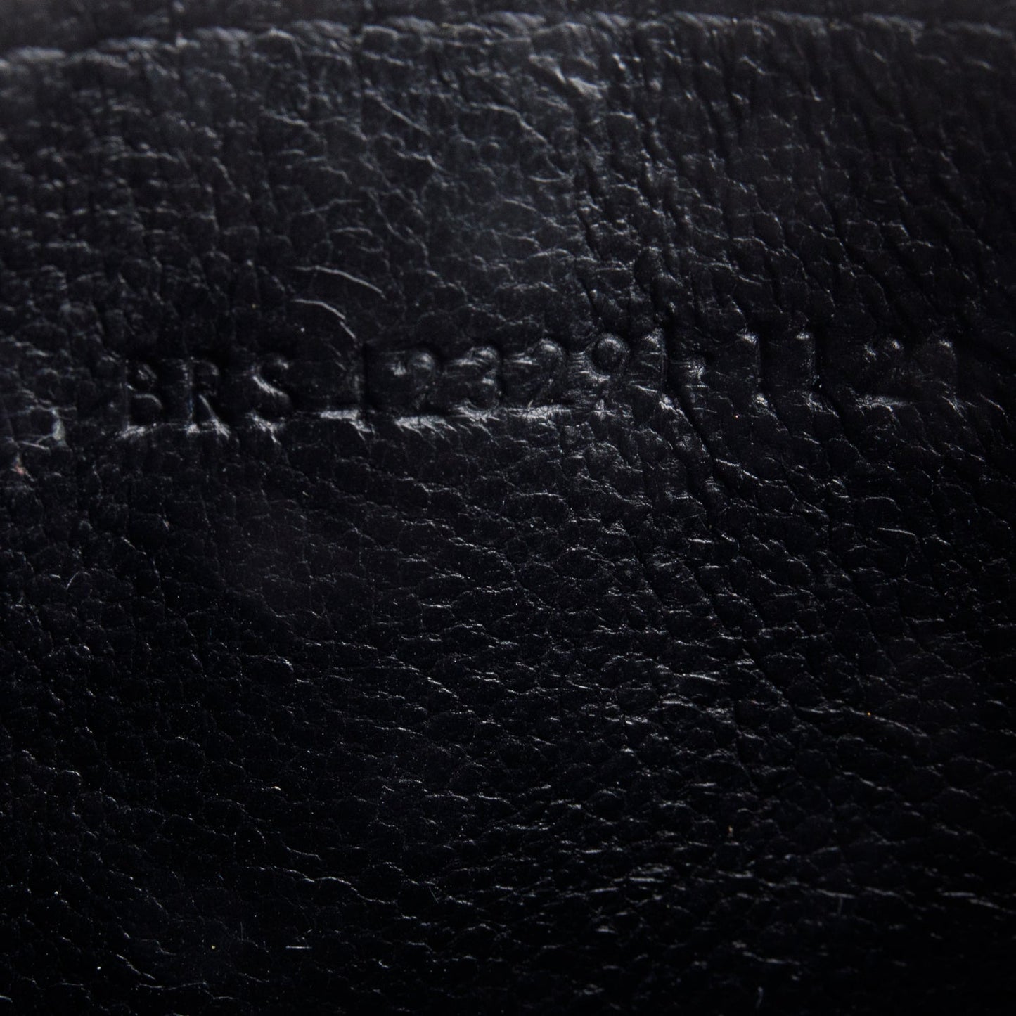 Saint Laurent Black Grain de Poudre Matelasse Chevron Leather Cassandre Card Case