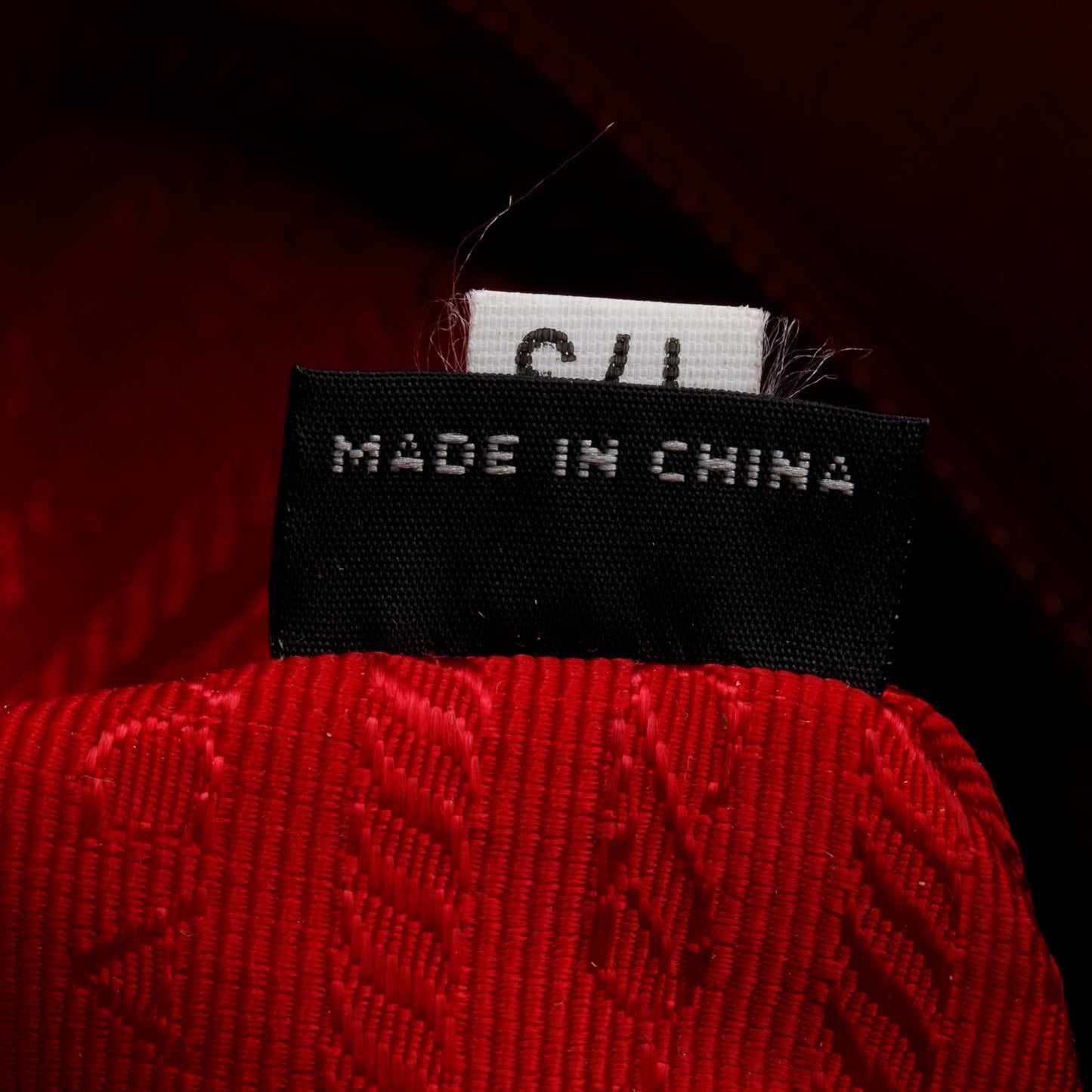 Prada Red Vitello Shine Leather Bauletto