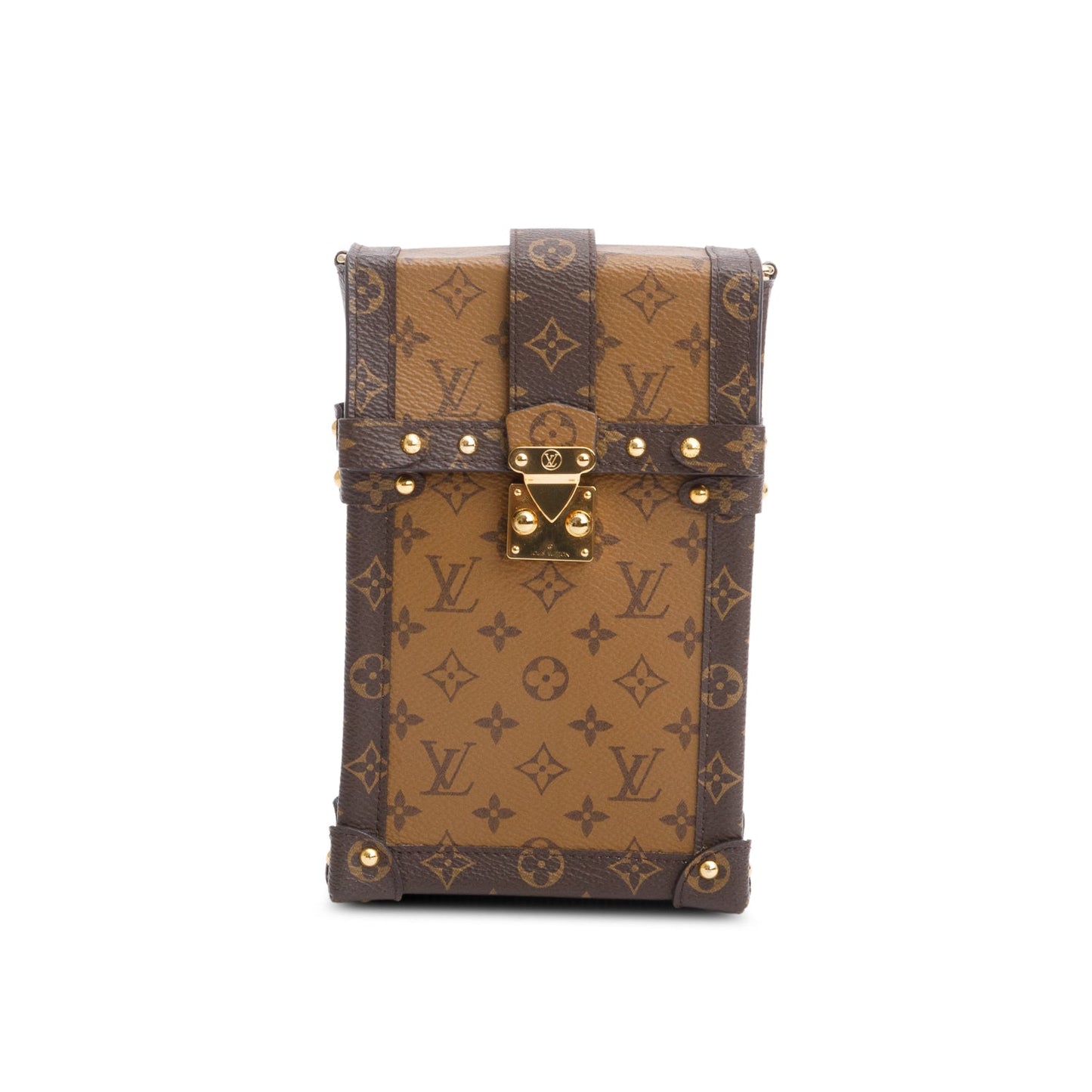 Louis Vuitton Monogram Reverse Pochette Trunk Verticale