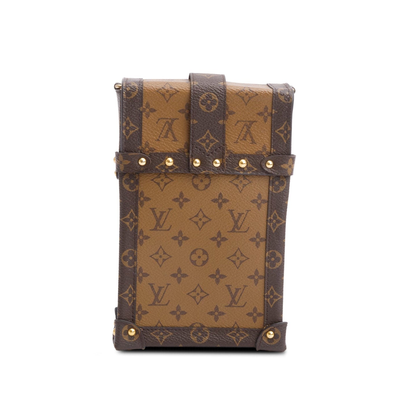 Louis Vuitton Monogram Reverse Pochette Trunk Verticale