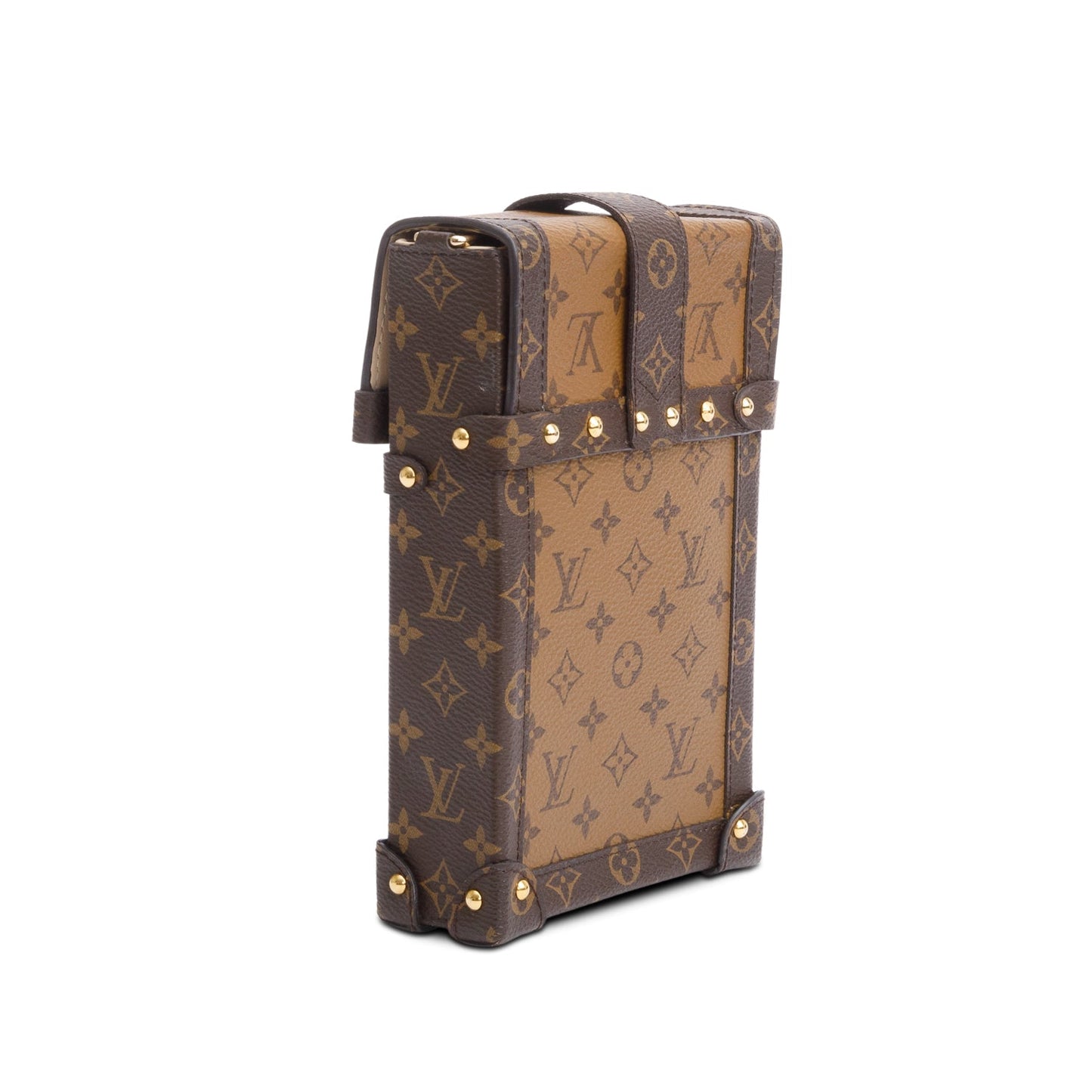 Louis Vuitton Monogram Reverse Pochette Trunk Verticale
