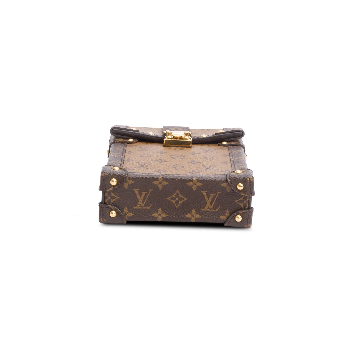 Louis Vuitton Monogram Reverse Pochette Trunk Verticale