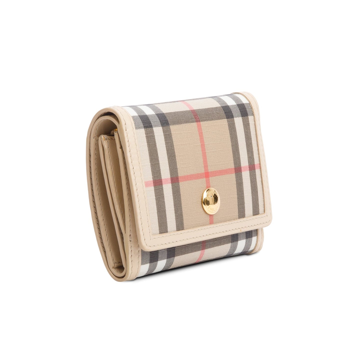 Burberry Vintage Check Small Folding Wallet