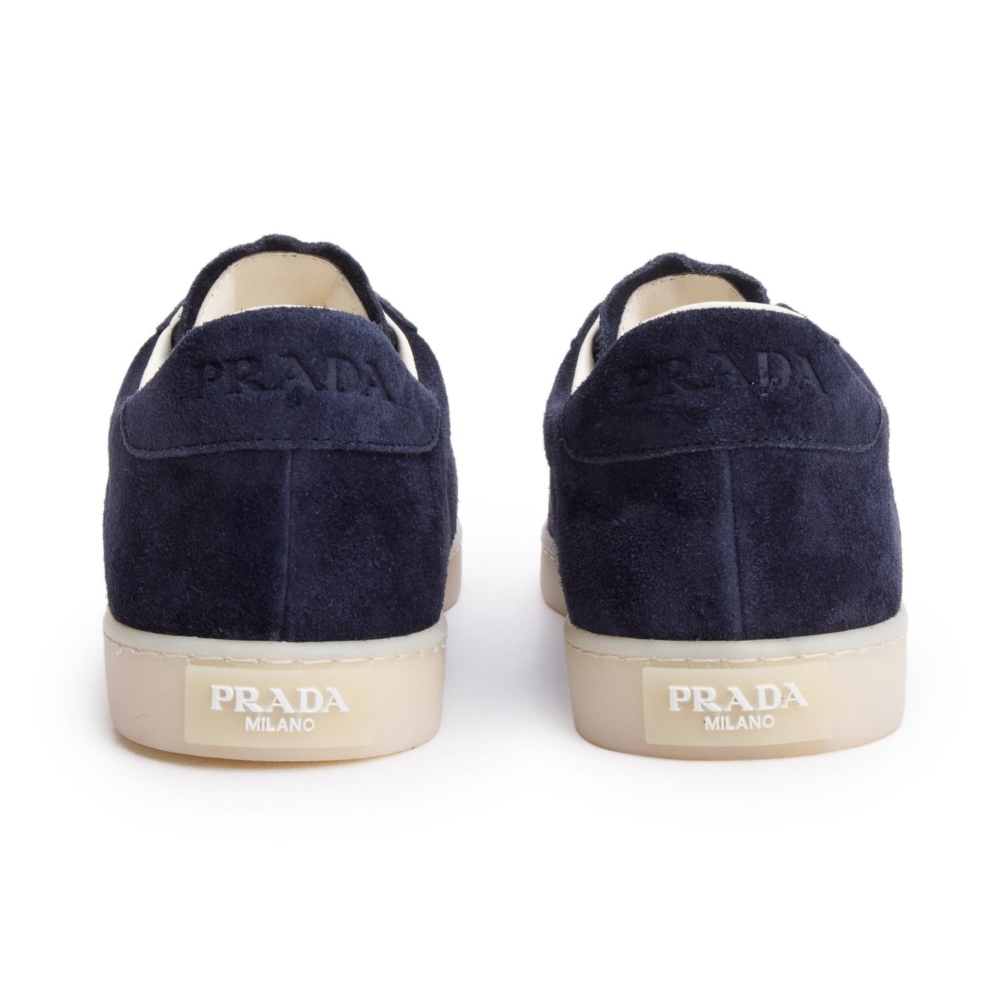 Prada Blue Suede Lane Sneakers, Men's Size 7
