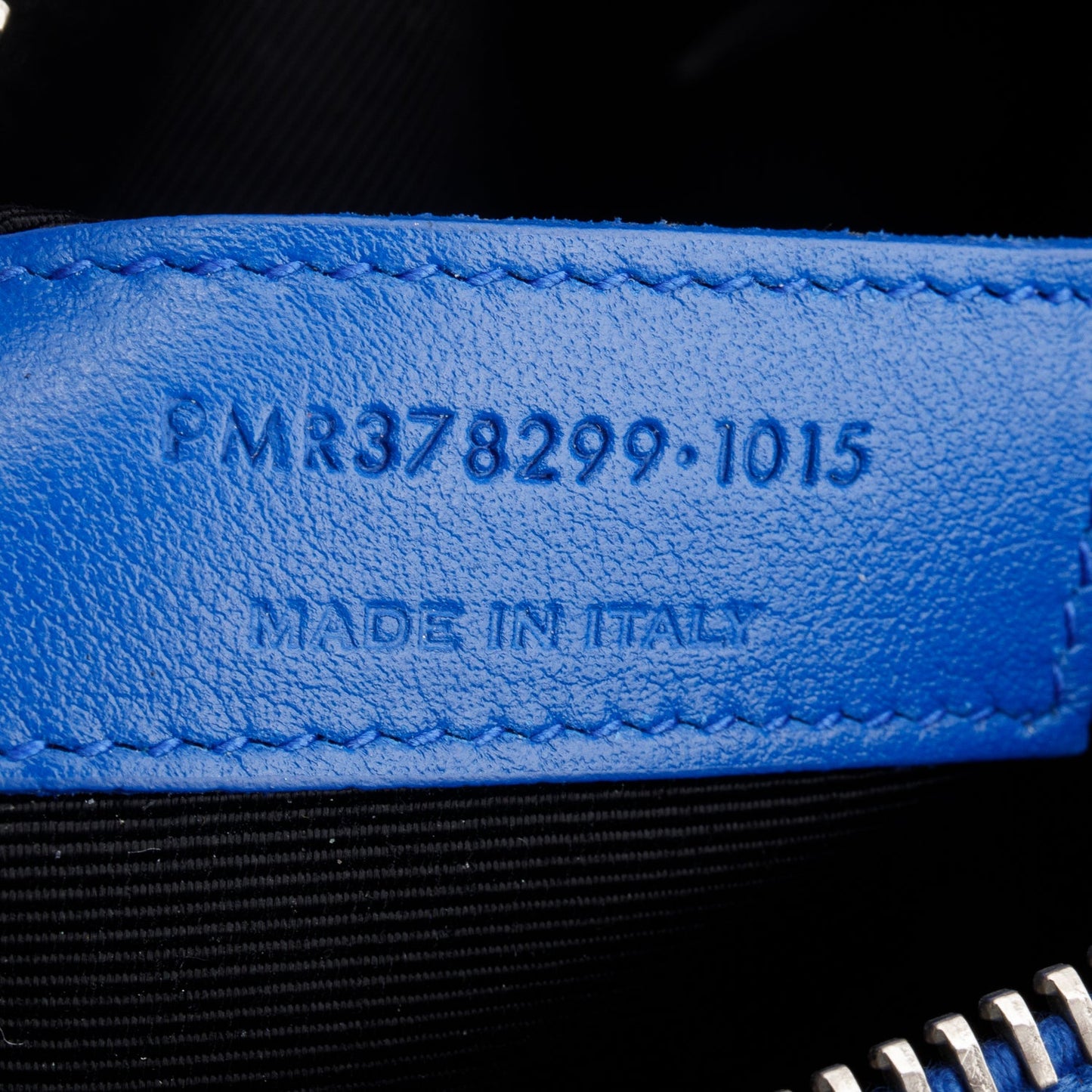 Saint Laurent Blue Crocodile Embossed Calfskin Leather Small Sac De Jour