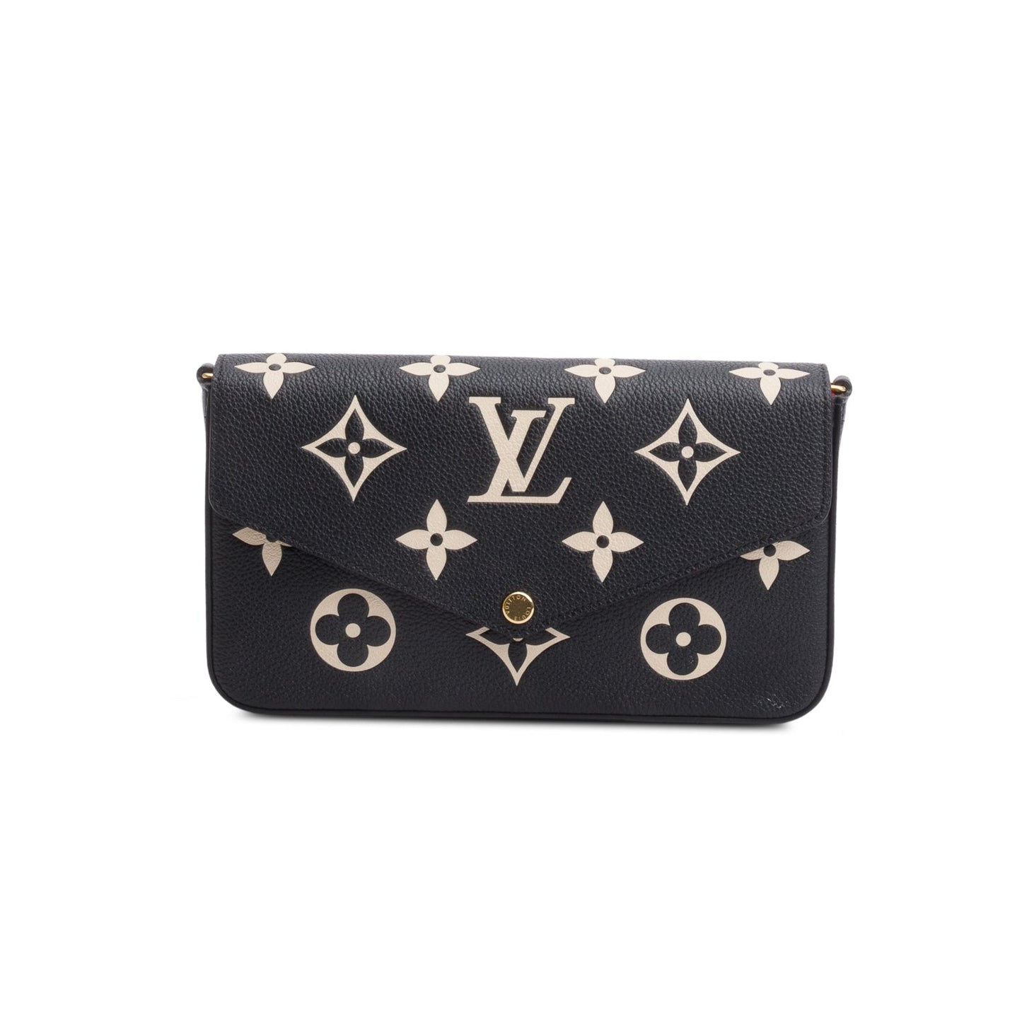 Louis Vuitton Bicolor Monogram Empreinte Leather Felicie Pochette