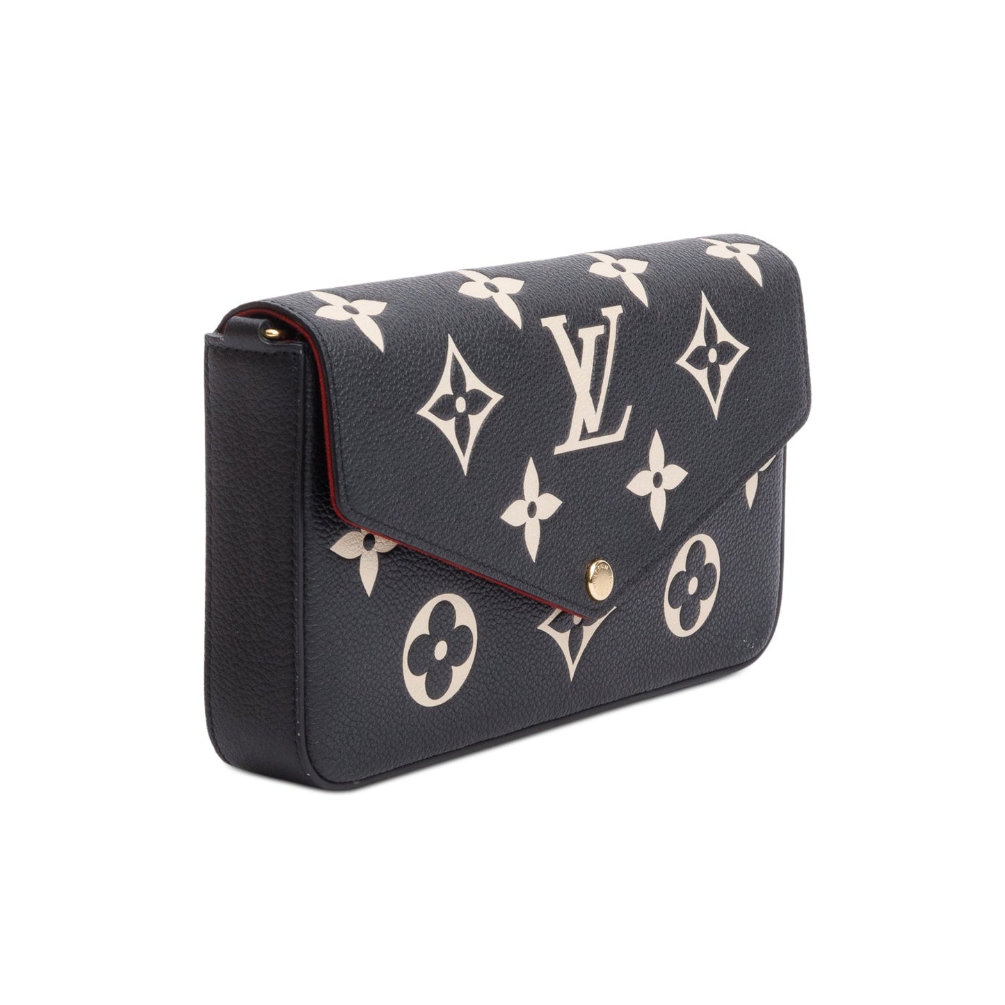 Louis Vuitton Bicolor Monogram Empreinte Leather Felicie Pochette