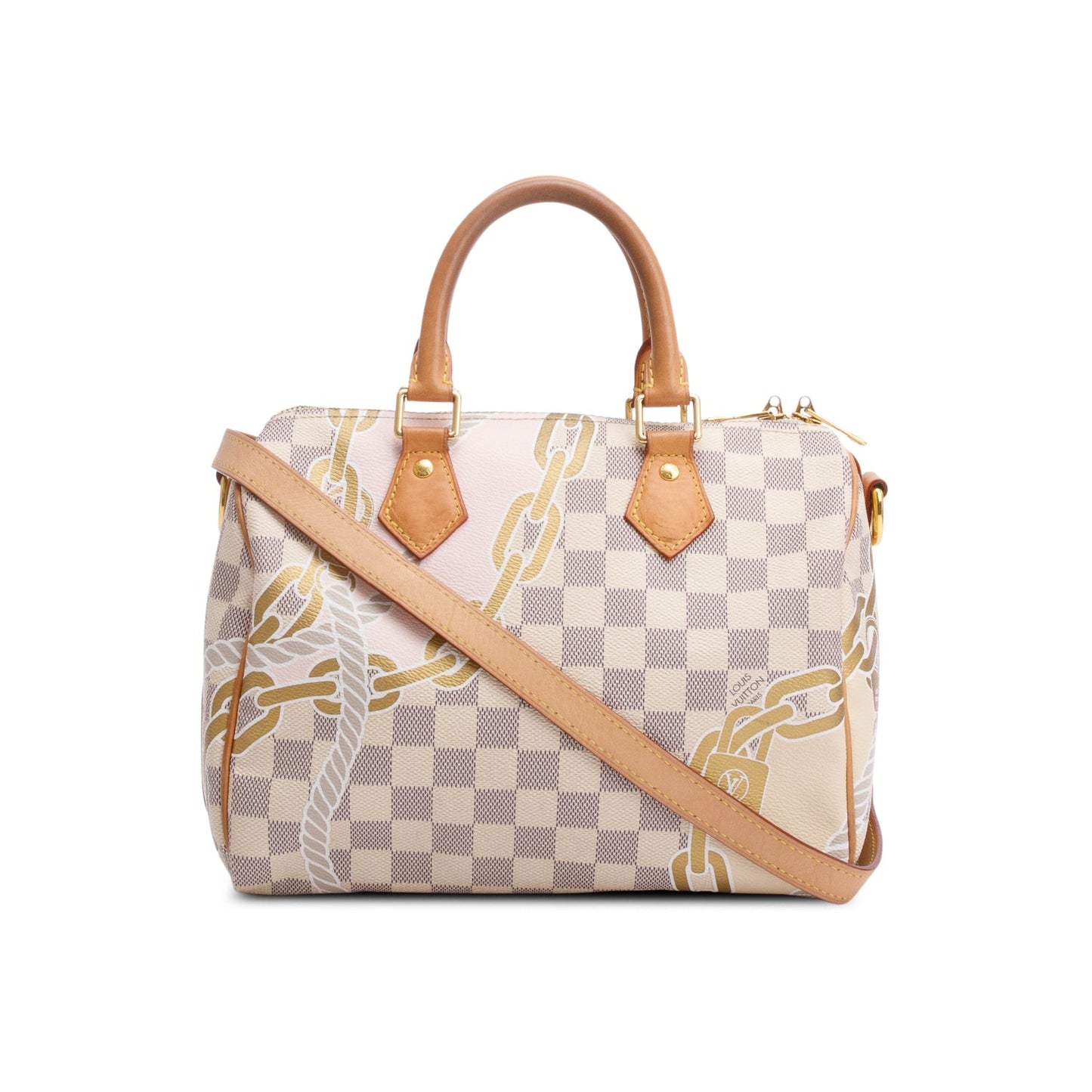 Louis Vuitton Nautical Damier Azur Speedy Bandouliere 25