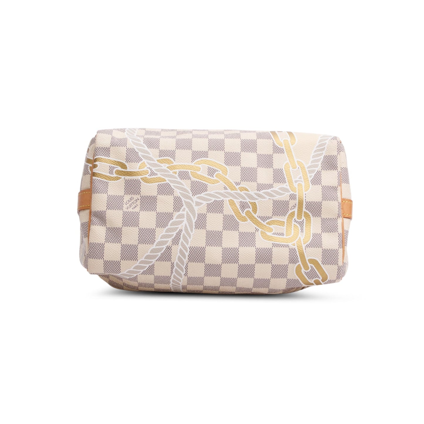 Louis Vuitton Nautical Damier Azur Speedy Bandouliere 25