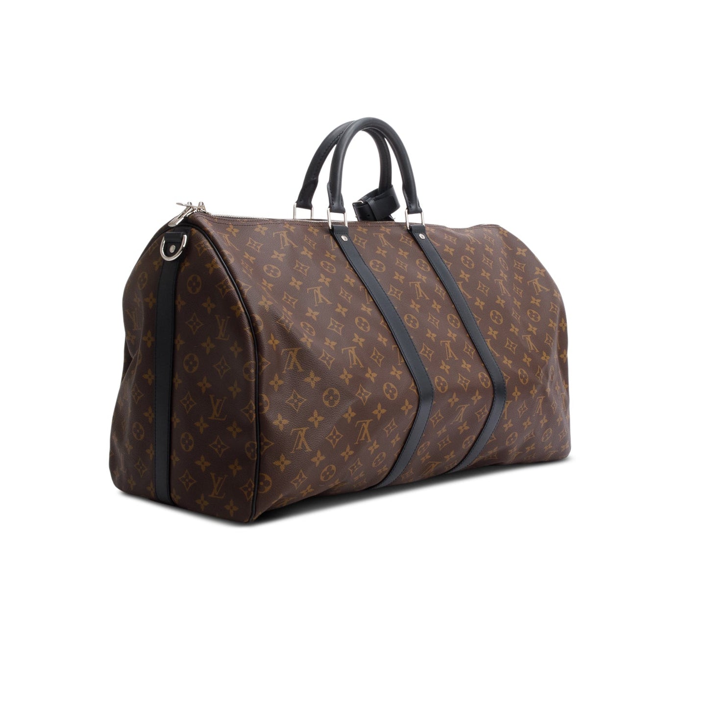 Louis Vuitton Monogram Macassar Keepall Bandouliere 55