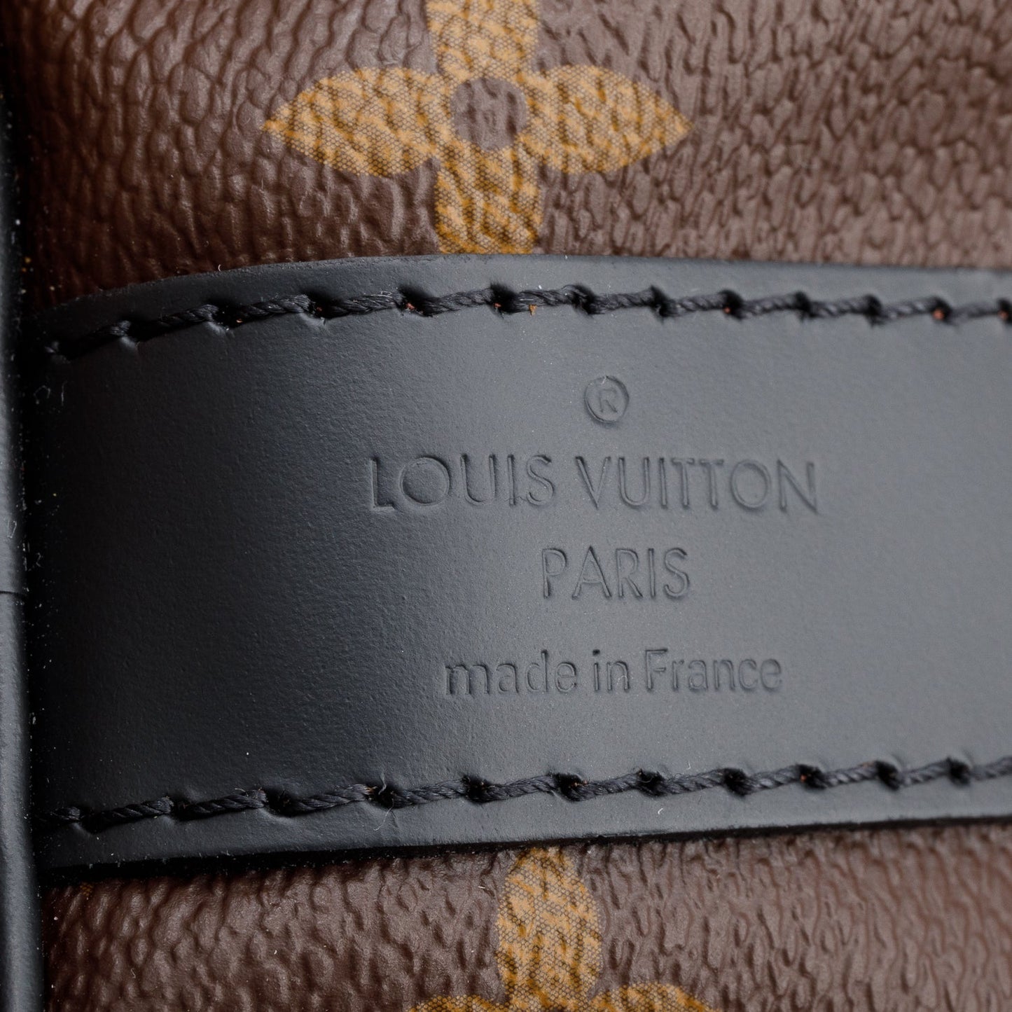Louis Vuitton Monogram Macassar Keepall Bandouliere 55