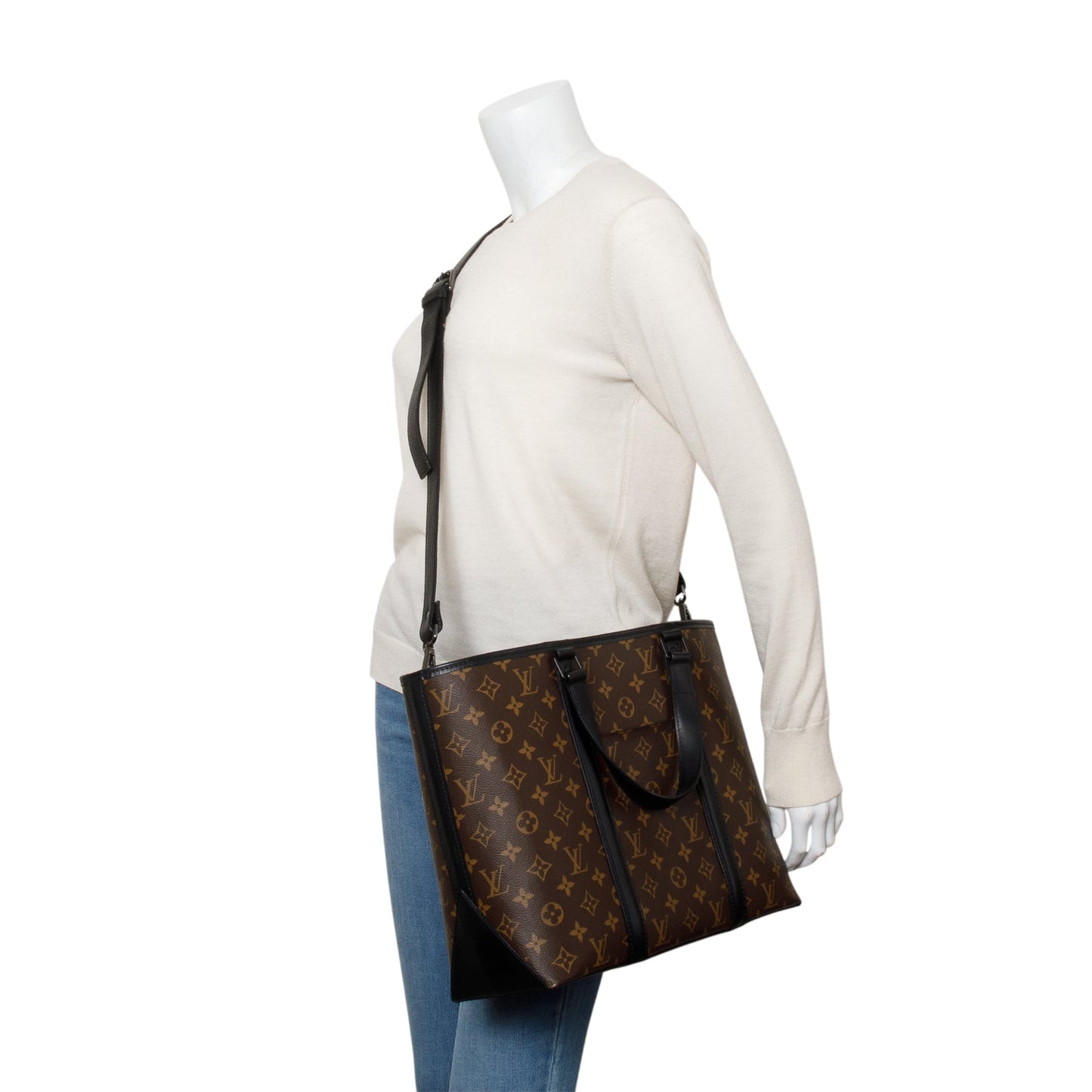 Louis Vuitton Monogram Macassar Weekend Tote PM