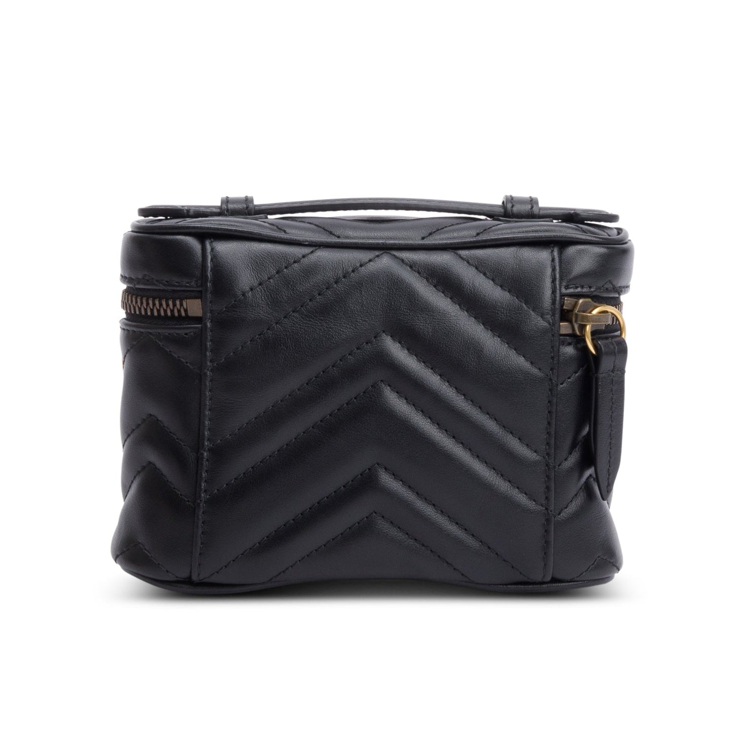 Gucci GG Marmont Matelasse Leather Mini Top Handle Bag