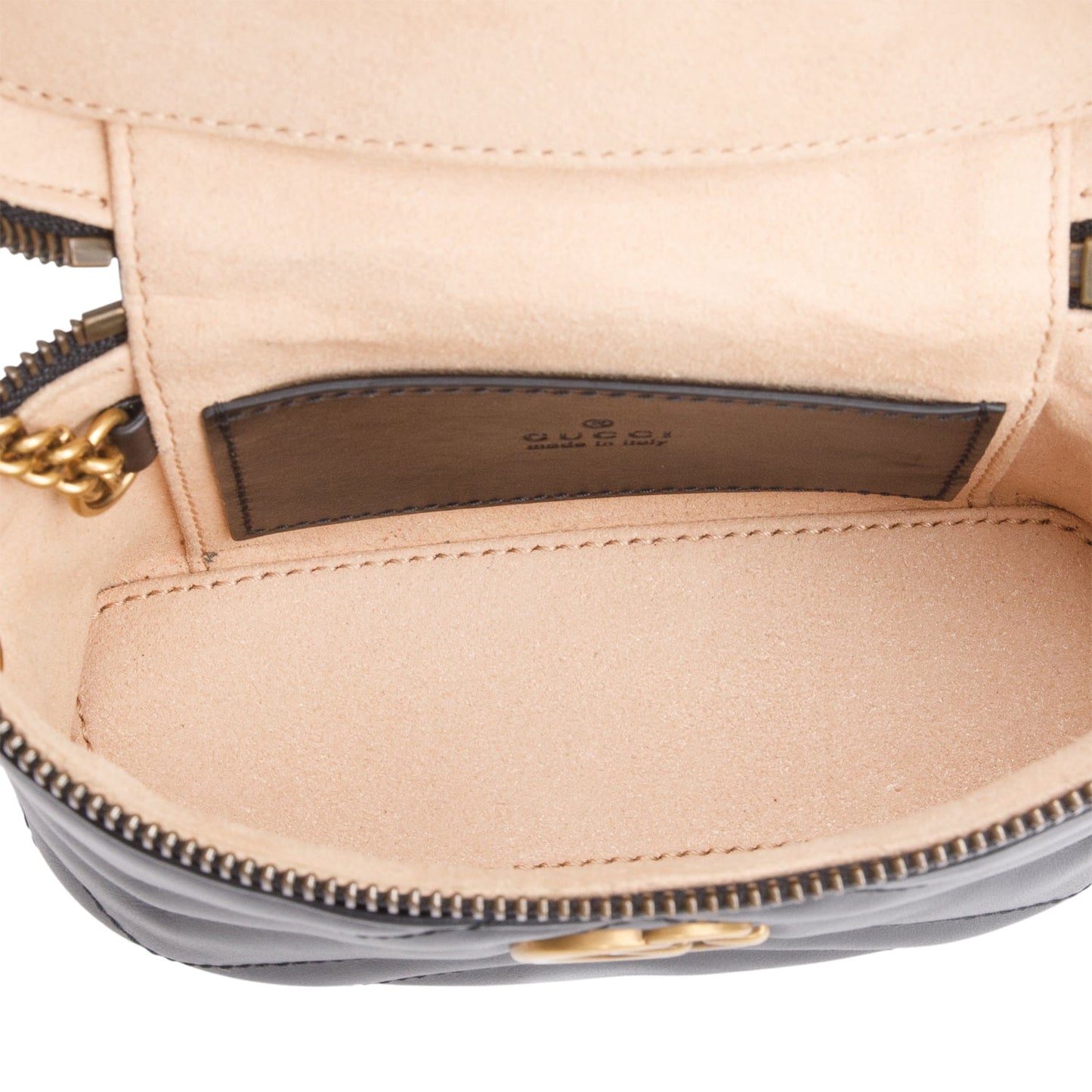 Gucci GG Marmont Matelasse Leather Mini Top Handle Bag