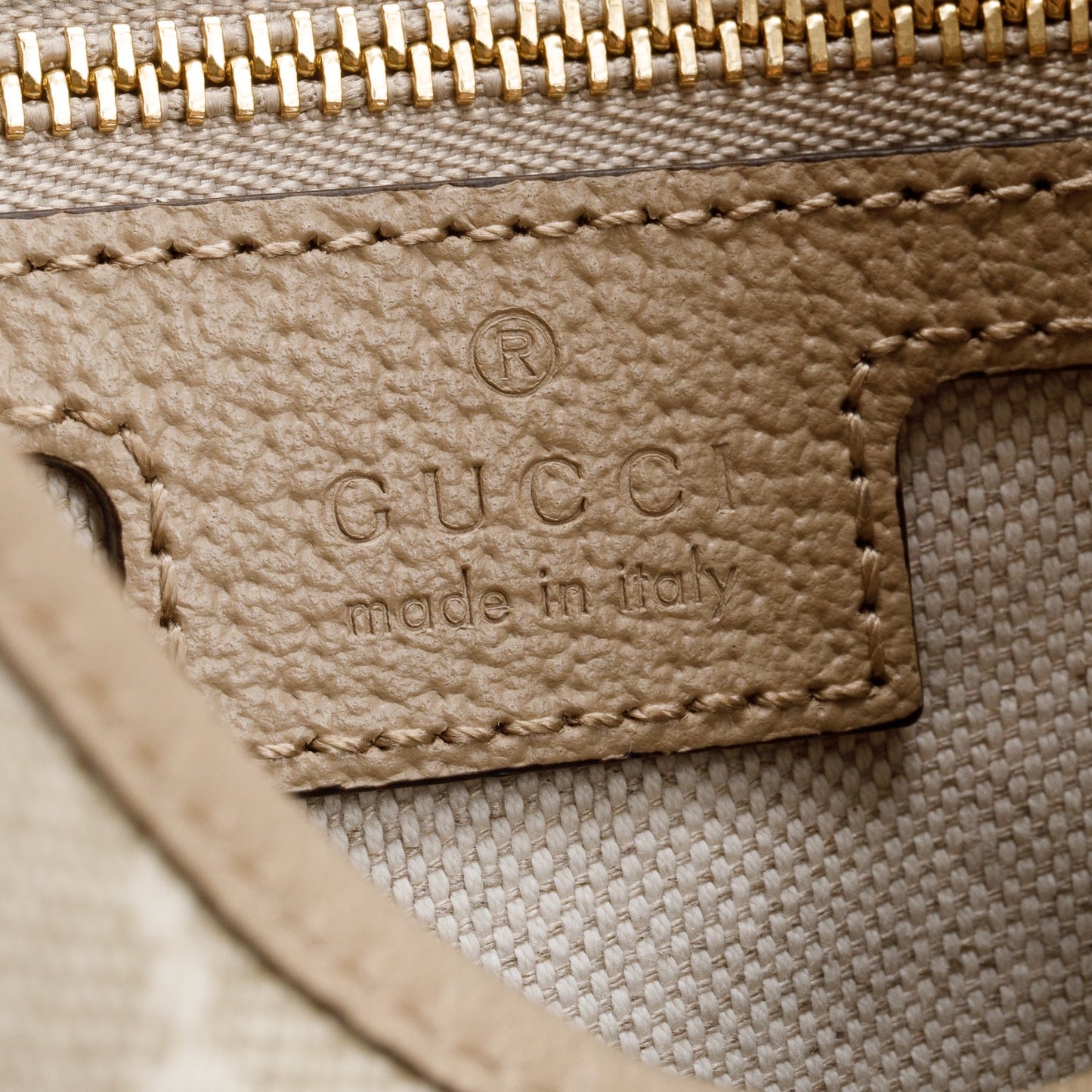 Gucci Neutral GG Supreme Monogram Canvas & Calfskin Leather Small Jackie 1961 Hobo