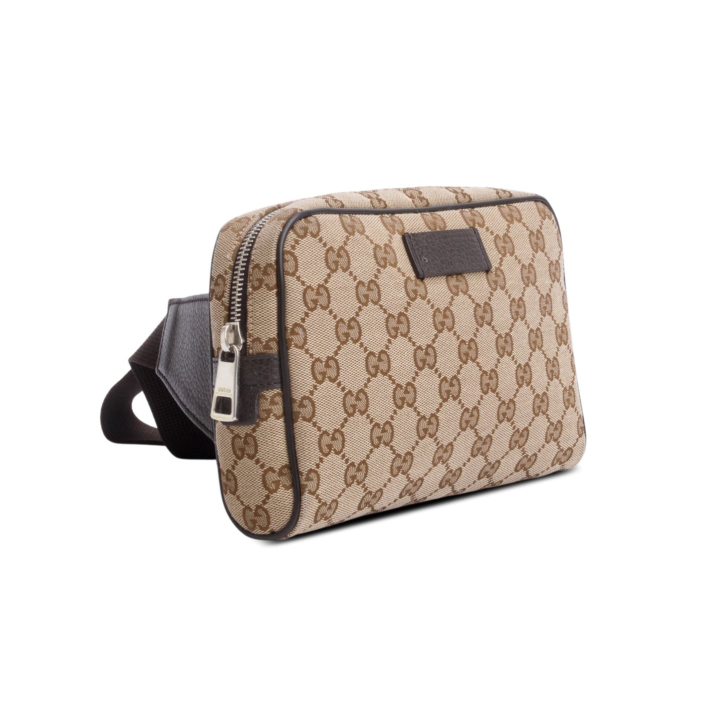 Gucci Beige GG Canvas Belt Bag