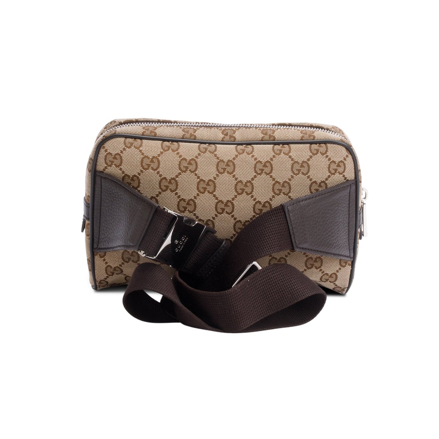 Gucci Beige GG Canvas Belt Bag