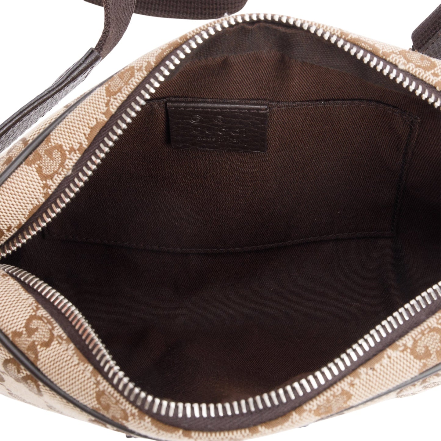 Gucci Beige GG Canvas Belt Bag